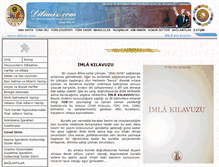 Tablet Screenshot of imla.dilimiz.com