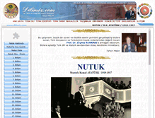 Tablet Screenshot of nutuk.dilimiz.com